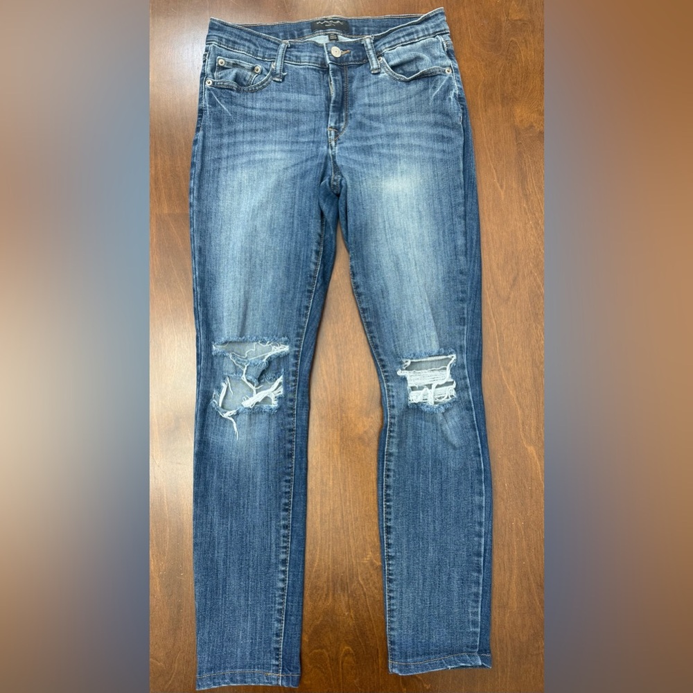 Banana Republic Distressed Skinny Jeans Size 4